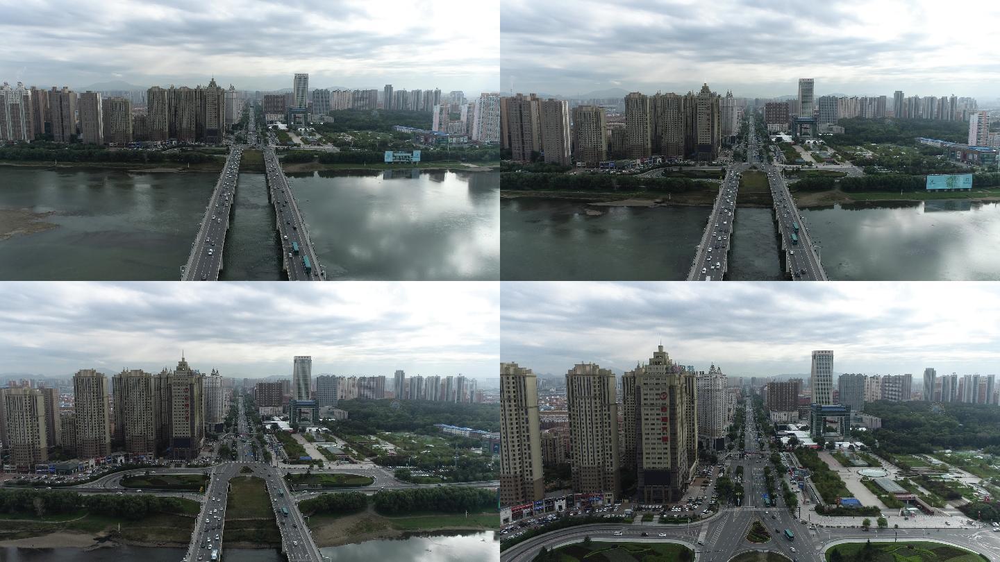吉林市大桥航拍（4K50帧）