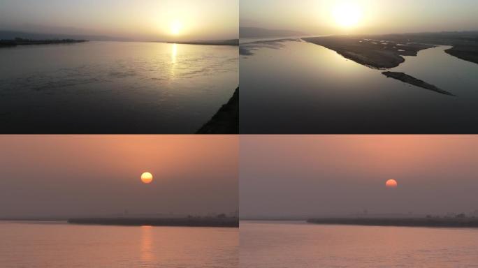 日落黄河
