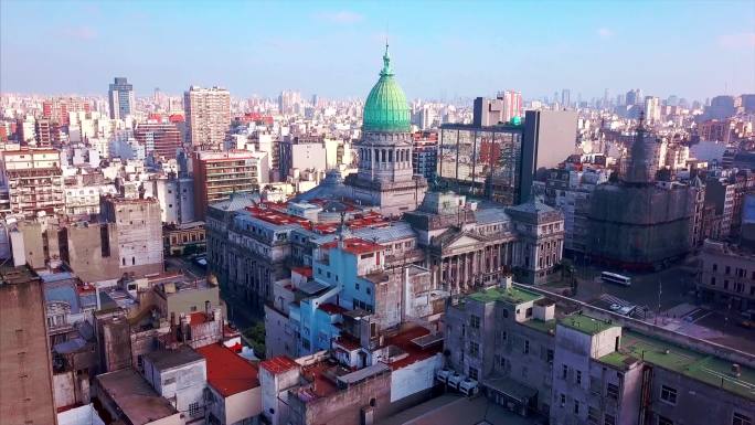 阿根廷布宜诺斯艾利斯市国会大厦
