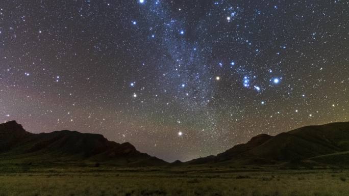 祁连山国家自然保护区星空