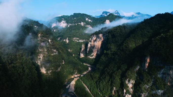 峡谷 高山