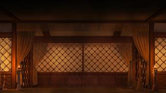 4k超清大屏素材屋内帐篷军帐军营