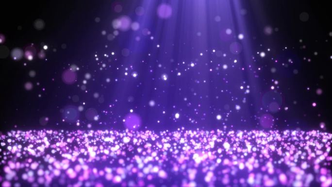 梦幻紫色粒子背景