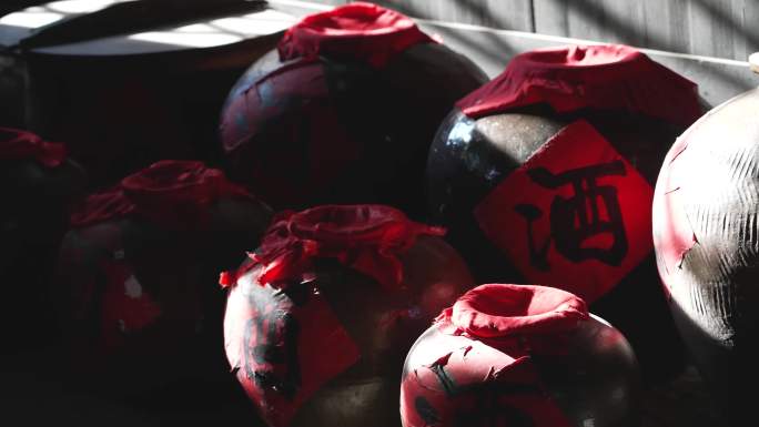 4K酒坛酒坊意境