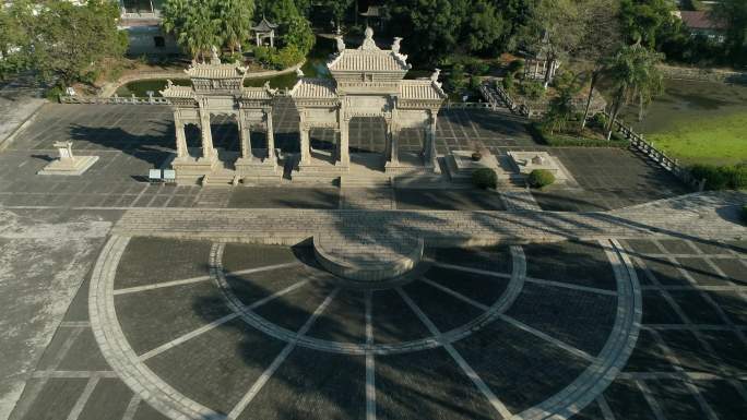 梅溪牌坊 陈芳花园旧址 梅溪村 古建筑