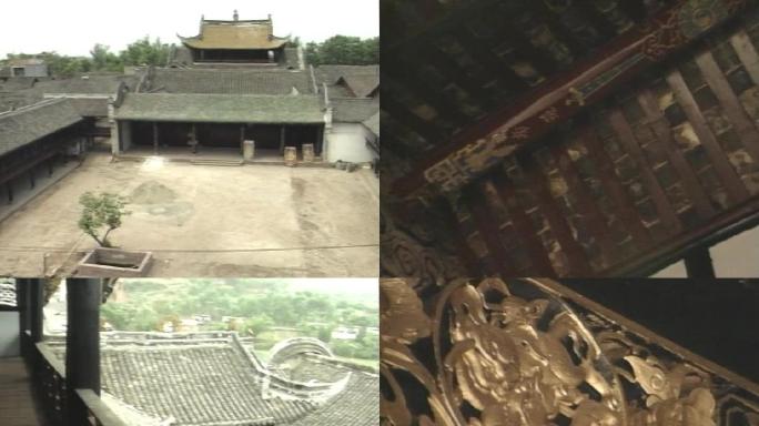 90年代洛带广大会馆历史影像