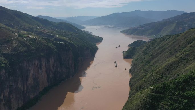 重庆奉节长江三峡之巅风景区瞿塘峡