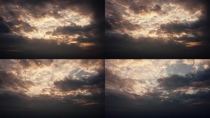 云层延时摄影