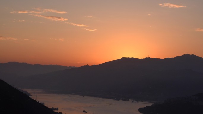 重庆奉节长江三峡之巅风景区瞿塘峡