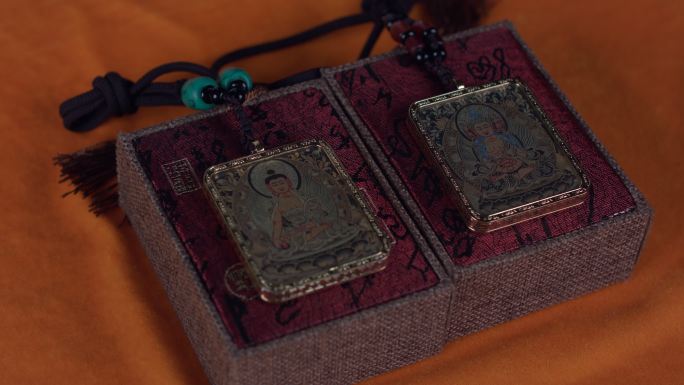 相框唐卡 文化 艺术 藏族 果洛 青海