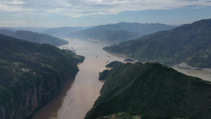 重庆奉节长江三峡之巅风景区瞿塘峡