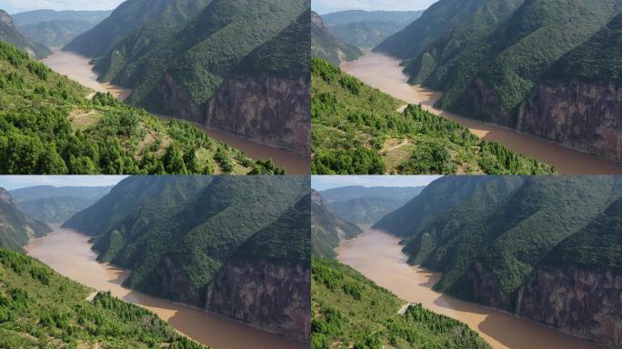 重庆奉节长江三峡之巅风景区瞿塘峡