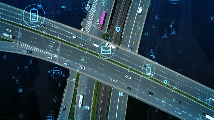科技智慧城市交通