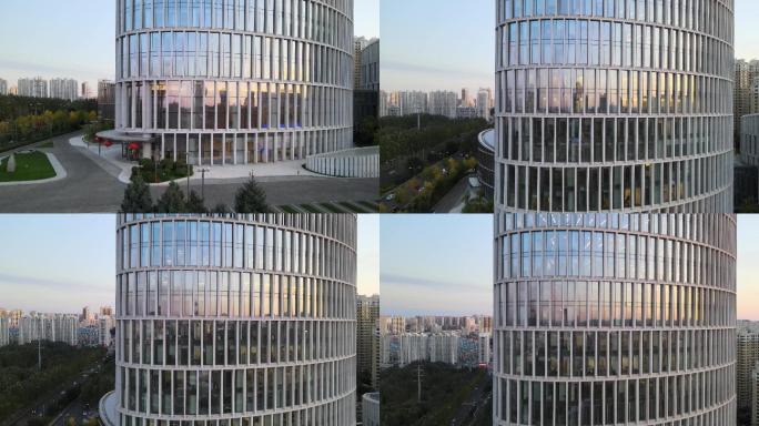 哈尔滨银行总部大厦航拍