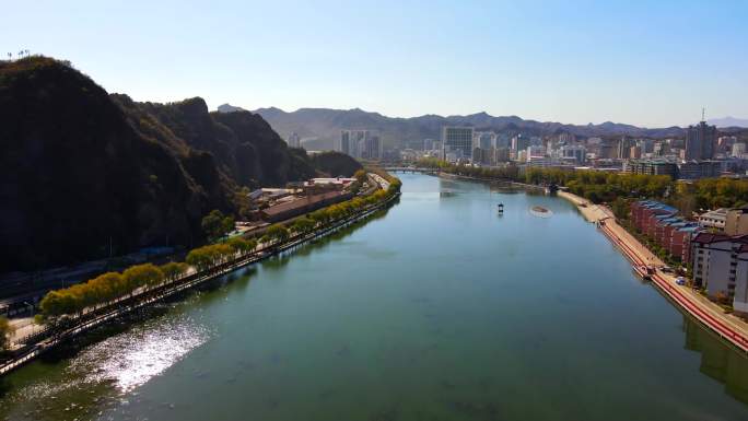 2021航拍4K-承德旅游桥松鹤桥