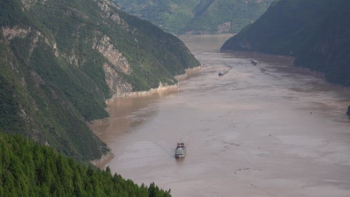 重庆奉节长江三峡之巅风景区瞿塘峡