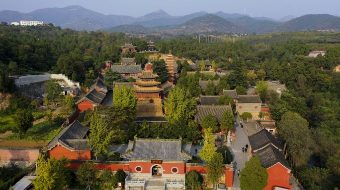 古典建筑-风穴寺风光