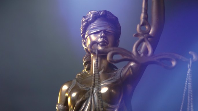 女法官雕像正义-概念法律审判陪审员-法律