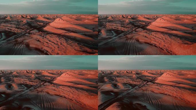 水上雅丹 沙漠星空 沙丘火星营地