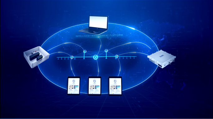 互联网科技网络传输采集分析AE模板