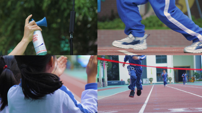 小学生田径运动会_4K实拍
