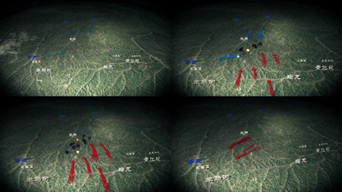 羊马河战役地图动画