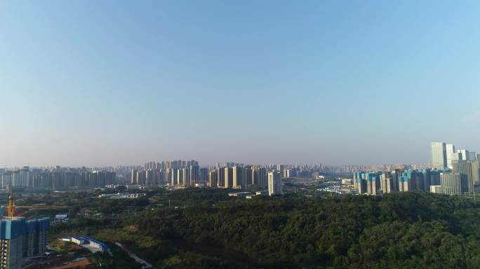 南宁五象新区楼群大景