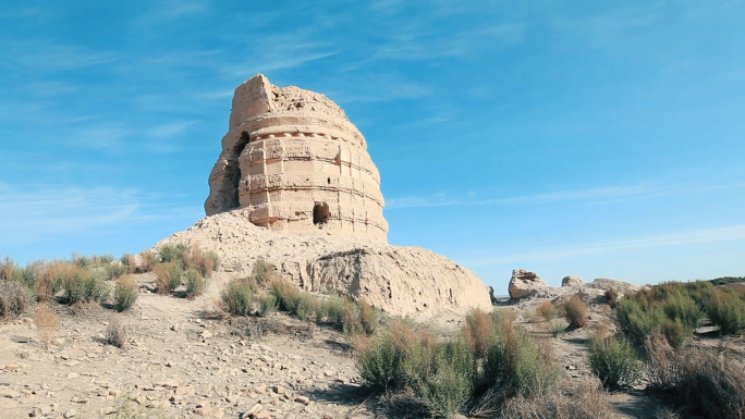 西北荒漠-塔尔寺遗址