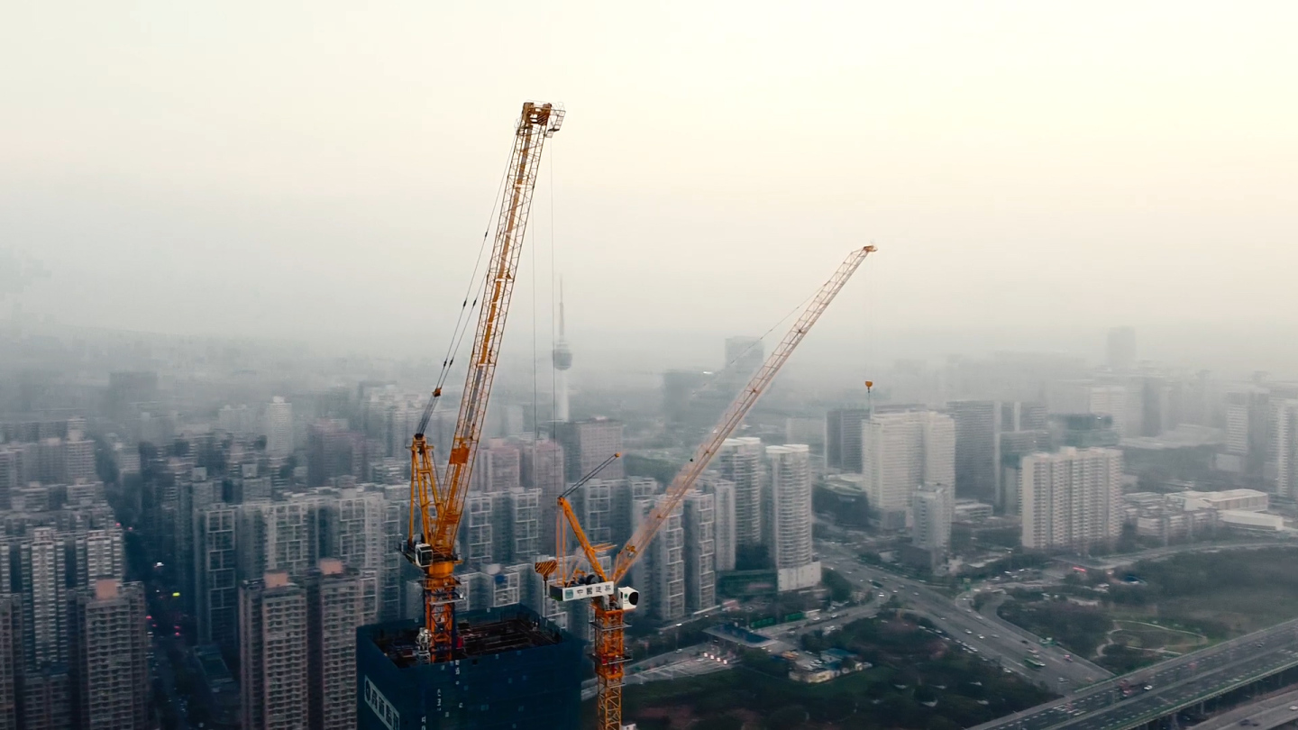 城市建设塔吊