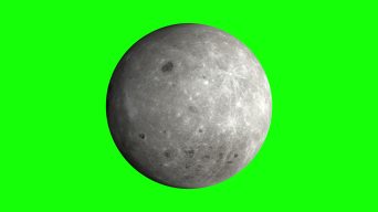 旋转月球绿幕视频_3840x2160_高清视频素材下载(编号:6644861)_影视