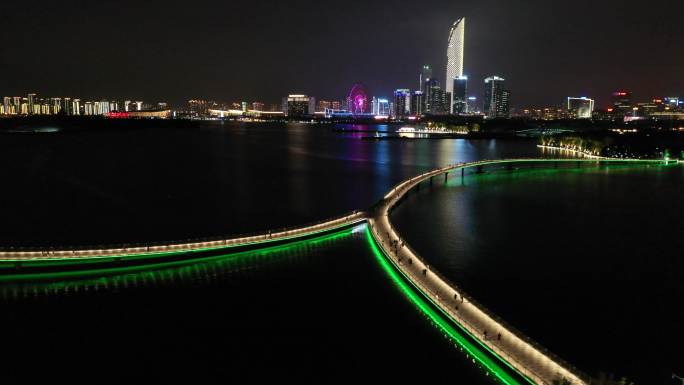 金鸡湖夜景