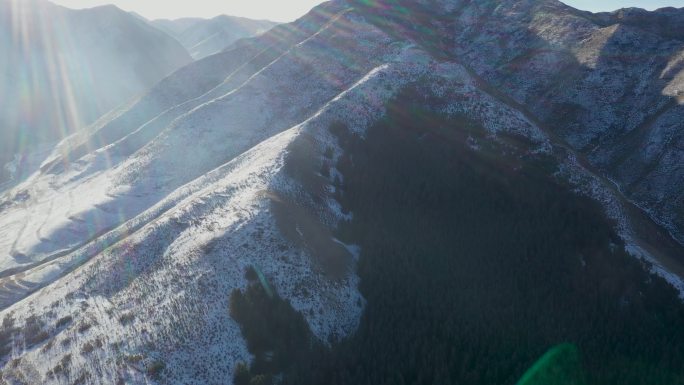 冬季甘南草原雪山J