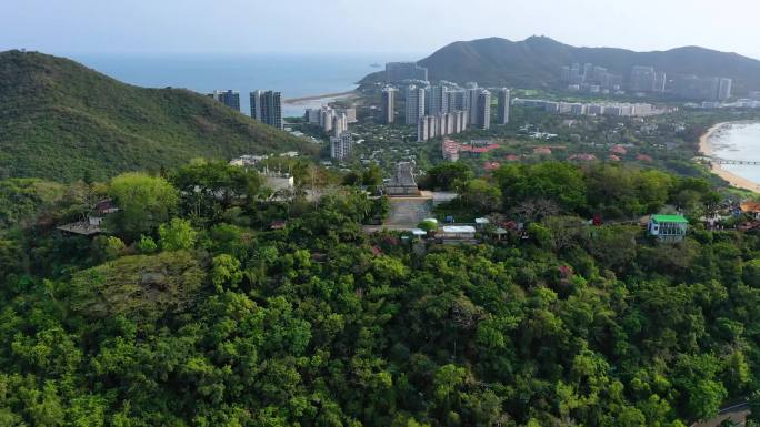 海南省三亚市鹿回头景区素材