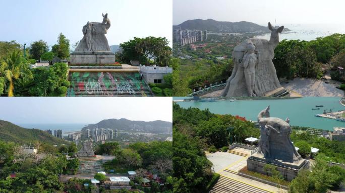 海南省三亚市鹿回头景区拍摄