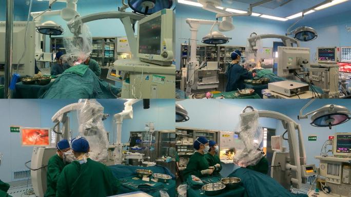 4K开颅手术，手术室