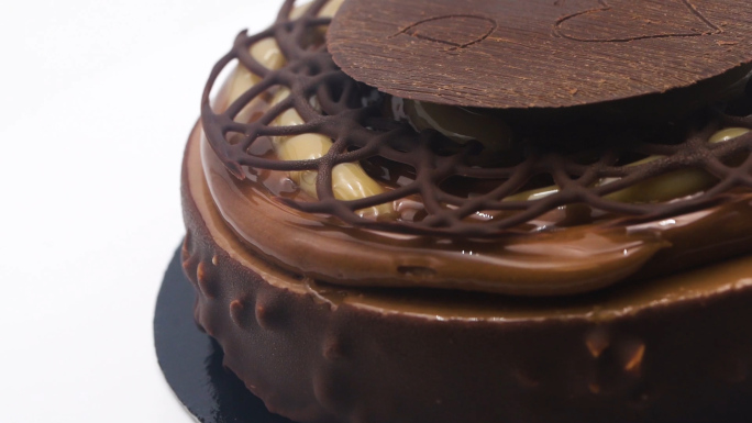 【有版权】巧克力奶油甜品甜点蛋糕制作