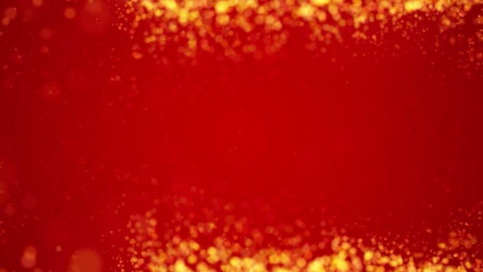 红色粒子背景-11
