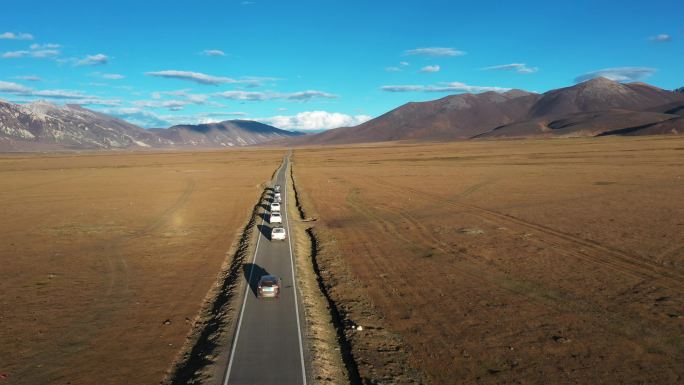 航拍旅行在路上甘孜川西行唯美风景视觉冲击