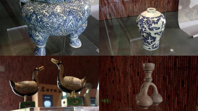 景德镇御窑博物馆展示的瓷器