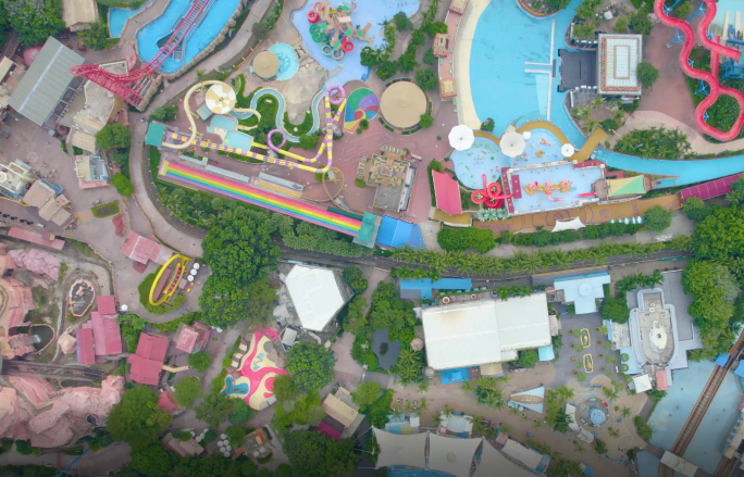 深圳欢乐谷航拍