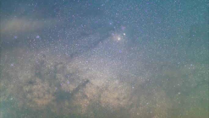 【原创4K】星空银河银心天蝎座延时摄影