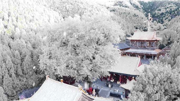 淌豆寺雪景