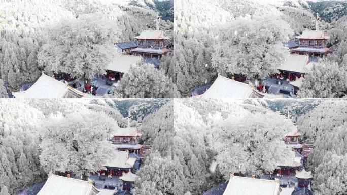淌豆寺雪景