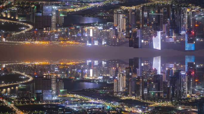 深圳前海湾夜景