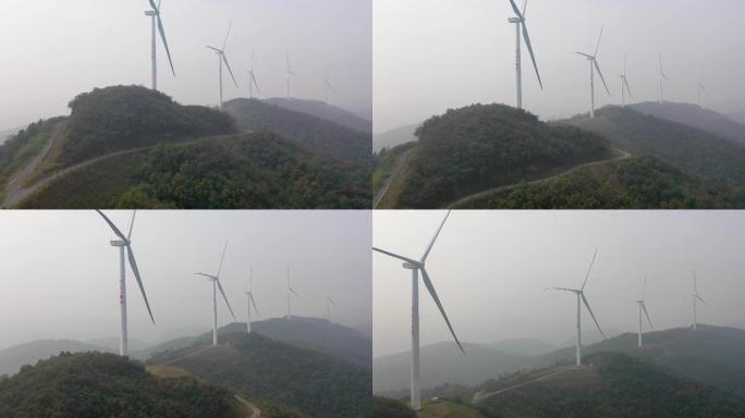 罗仙寨风电场风车（四）
