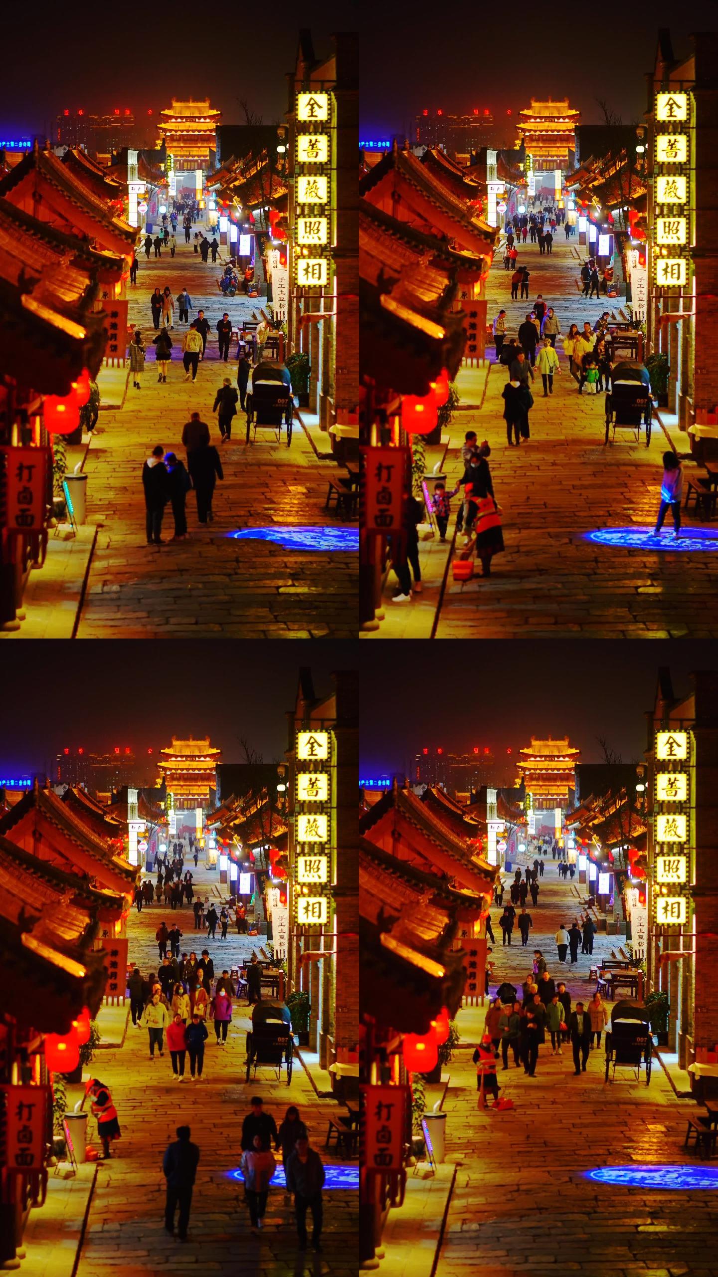 忻州古城夜景