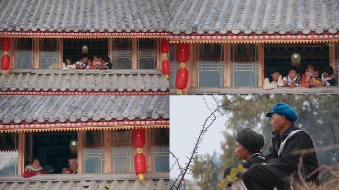 少数民族视频云南德宏傈僳族房屋服饰