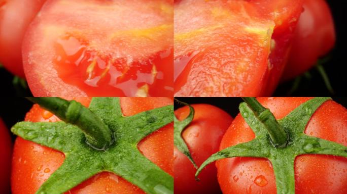 4K西红柿番茄水果