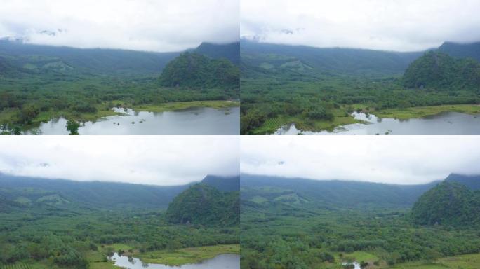 俄贤岭乡村风光云雾山湿地风光10