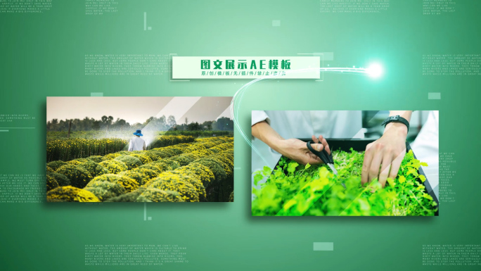70图科技农业绿色生态图片展示包装